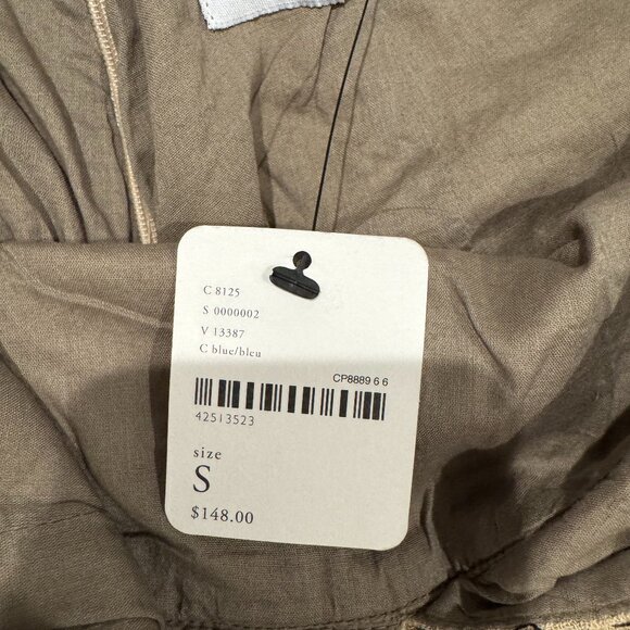 Free People Tan v-neck romper. - Picture 9 of 9